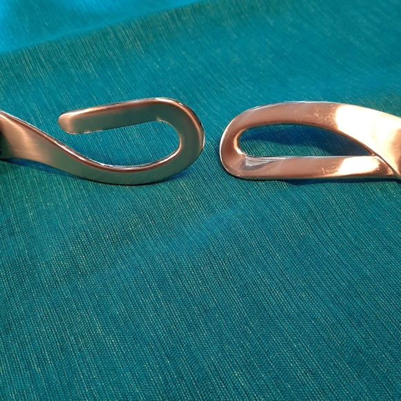 Black Leather Belt 44" Waist - Picture 4 of 5